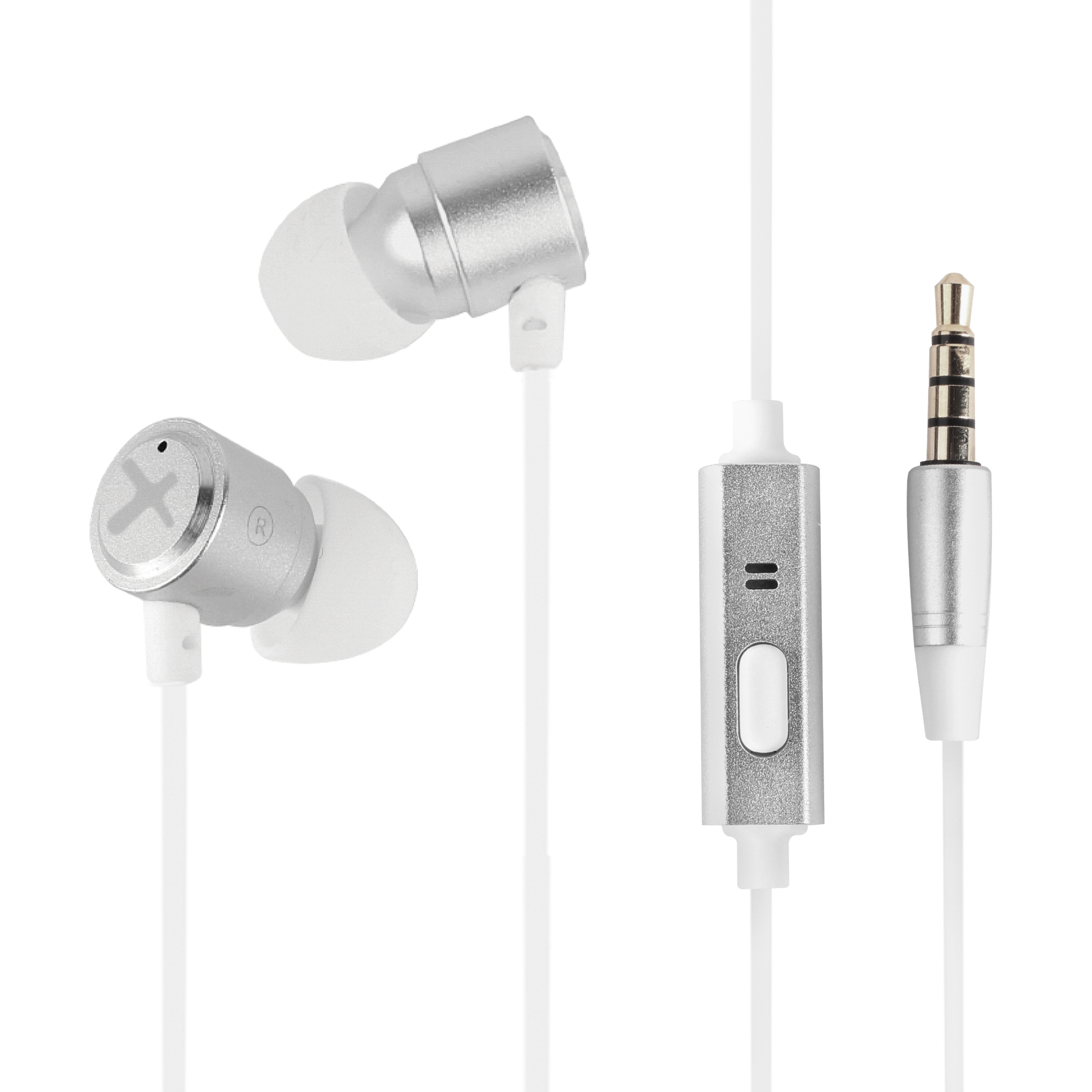 Auriculares Phoenix technologies TopSound Intraurales con cable Jack 3,5 mm Blanco