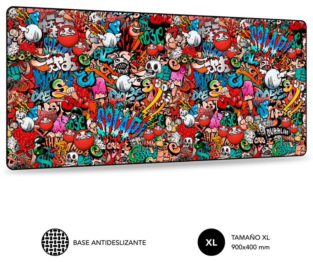 Alfombrilla Subblim Graffiti XL
