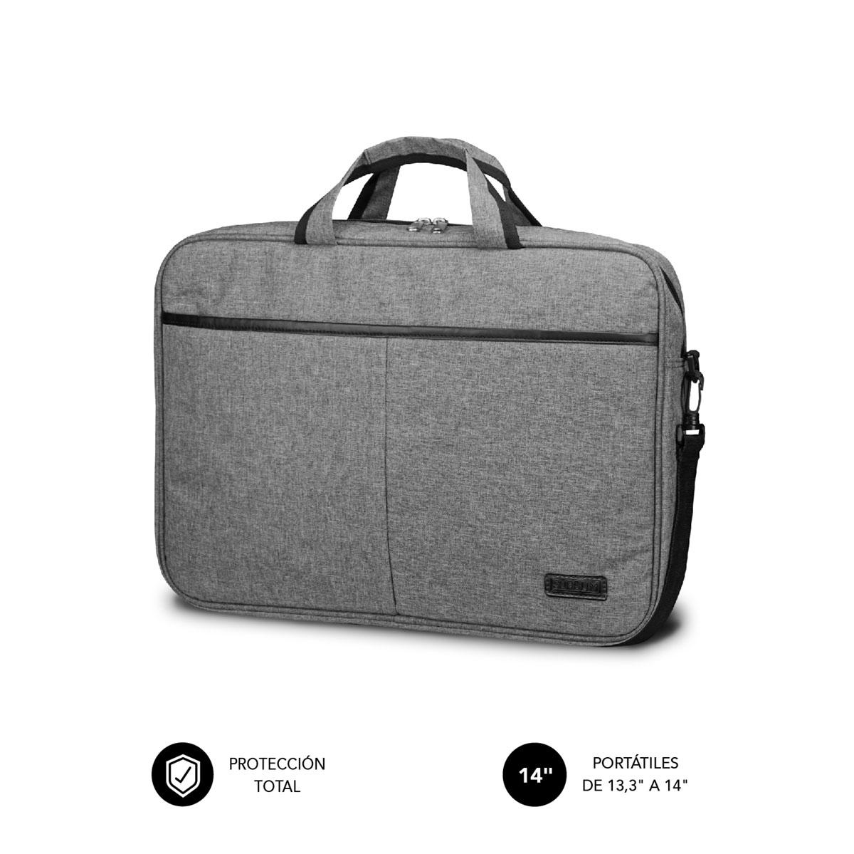 Maletín Subblim Elite 14" Gris
