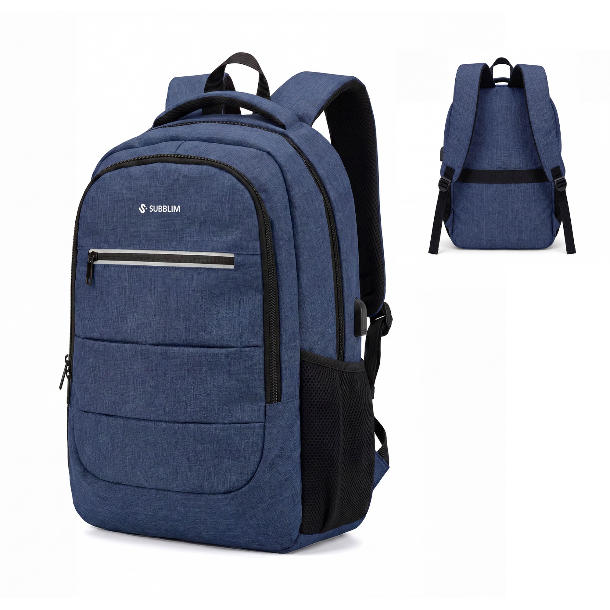 Mochila Subblim City Plus Backpack 16 Azul