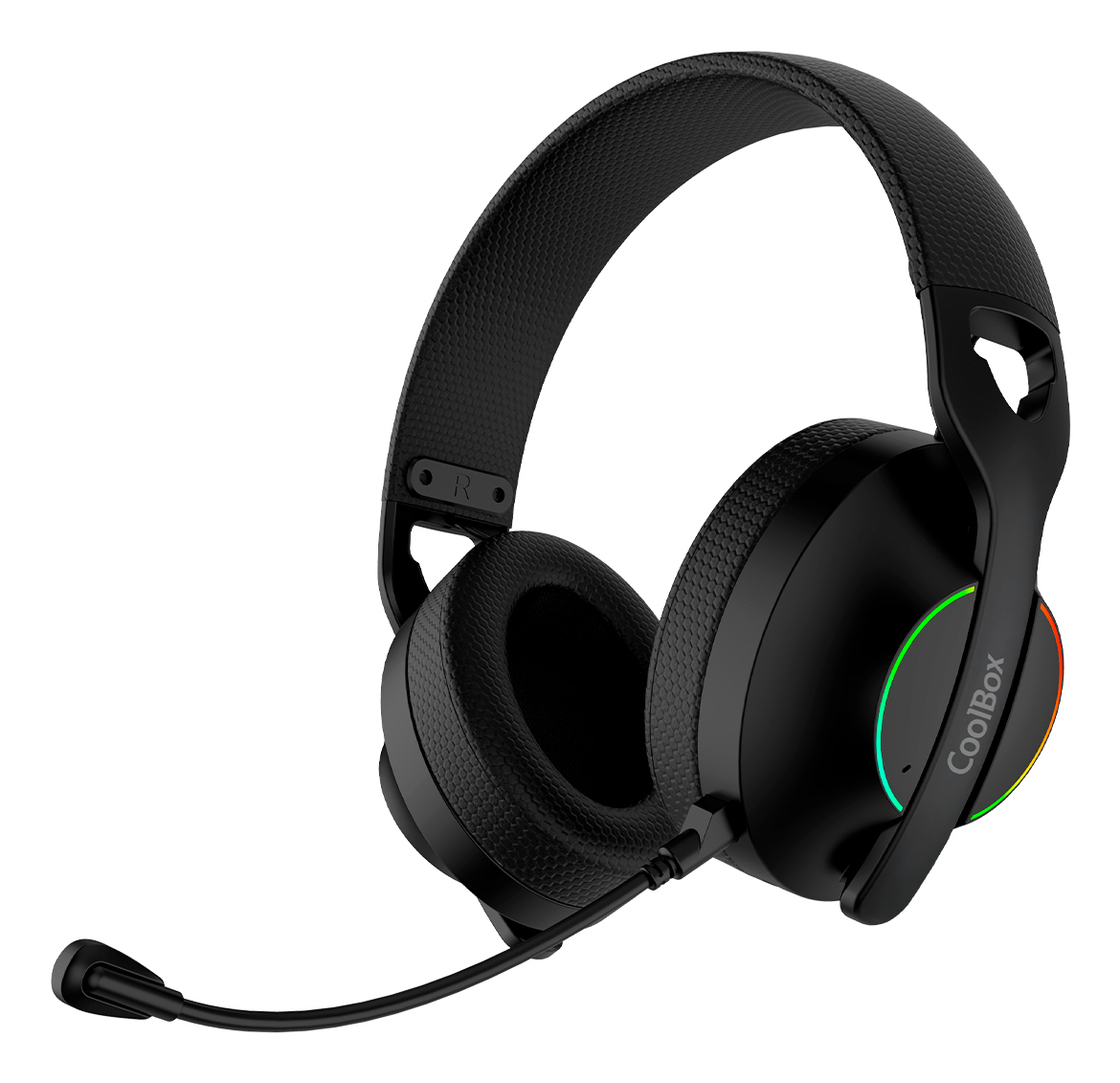Auriculares CoolBox WB01 Diadema Bluetooth Inalámbrico 2,4 GHz Negro