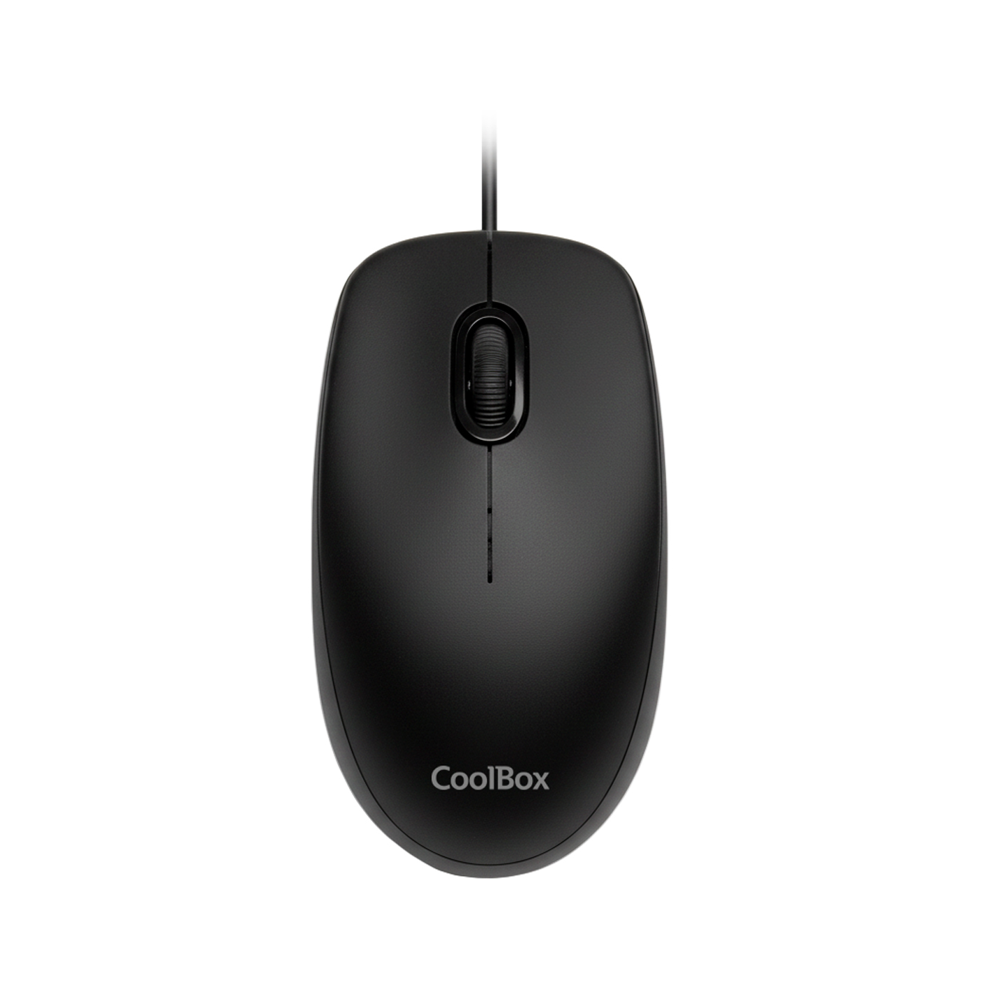Ratón CoolBox U01 Con cable Negro
