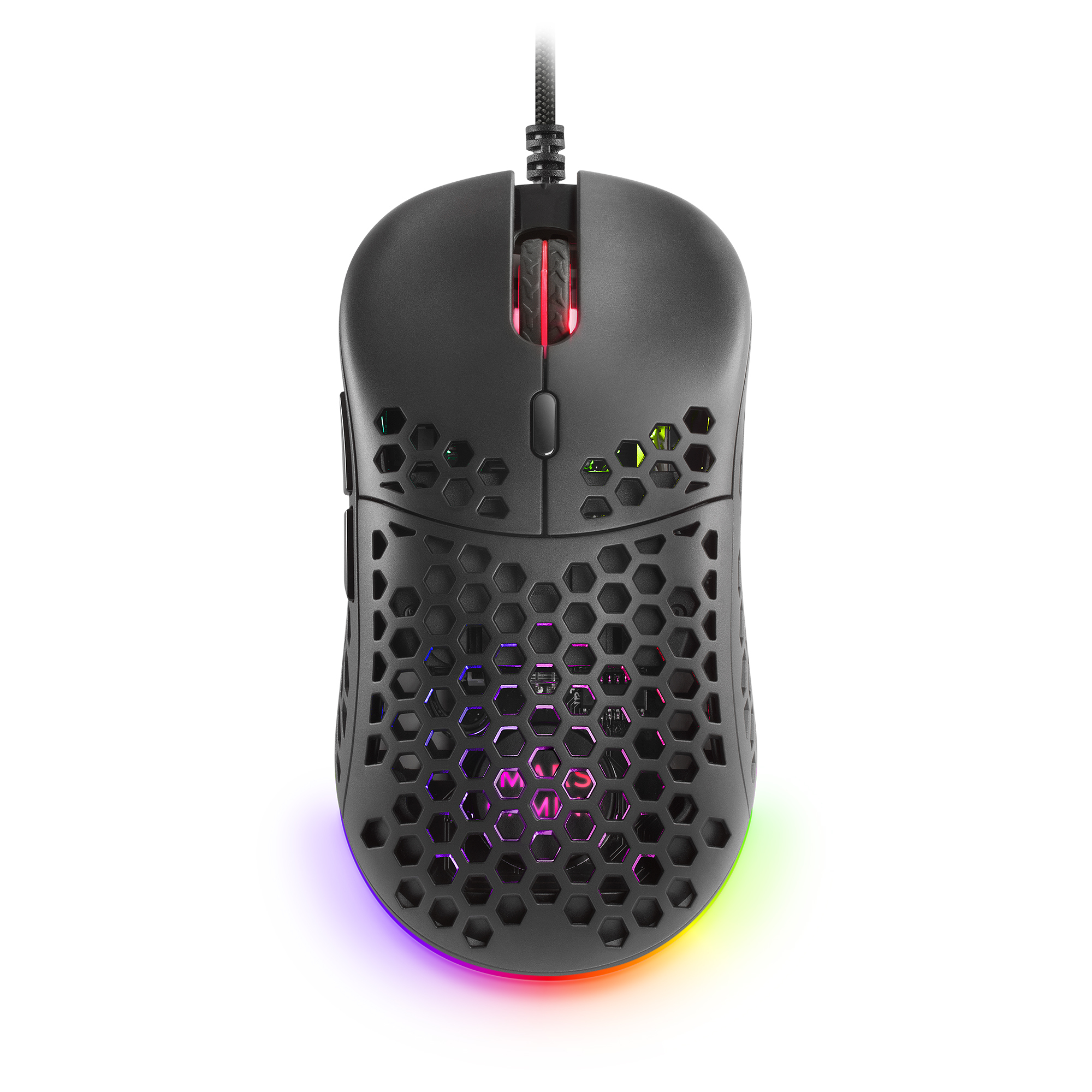 Ratón Mars gaming MM55 Con cable Negro