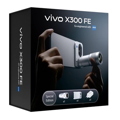Móvil Vivo X300 FE 5G 6.31" Snapdragon 8 Gen 5 12GB 512GB Negro
