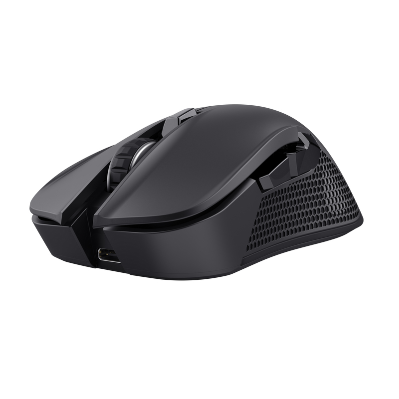 Ratón Trust GXT923 YBAR Inalámbrico Negro