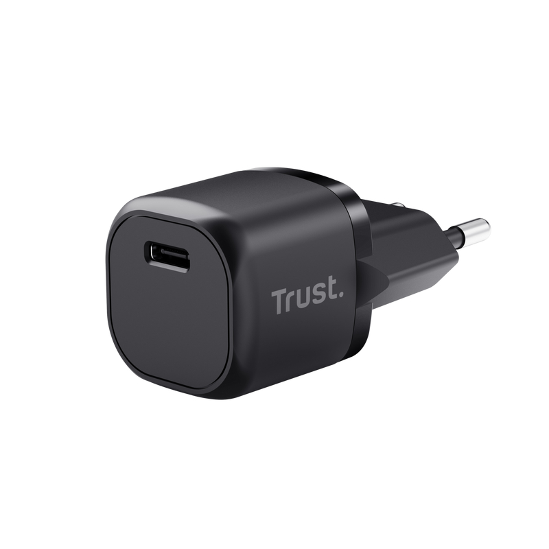 Cargador de pared Trust Maxo USB-C Negro 20W