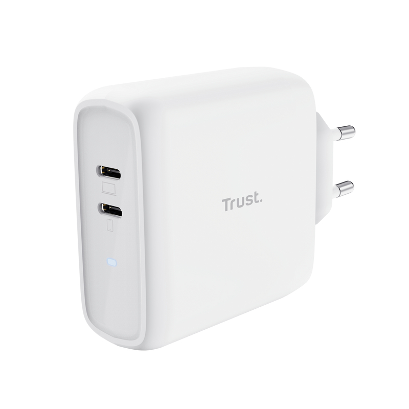 Cargador de pared Trust MAXO 65W USB-C Blanco