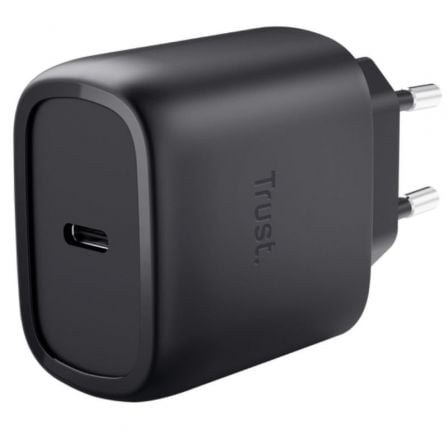 Cargador de pared Trust Maxo USB-C Negro 45W