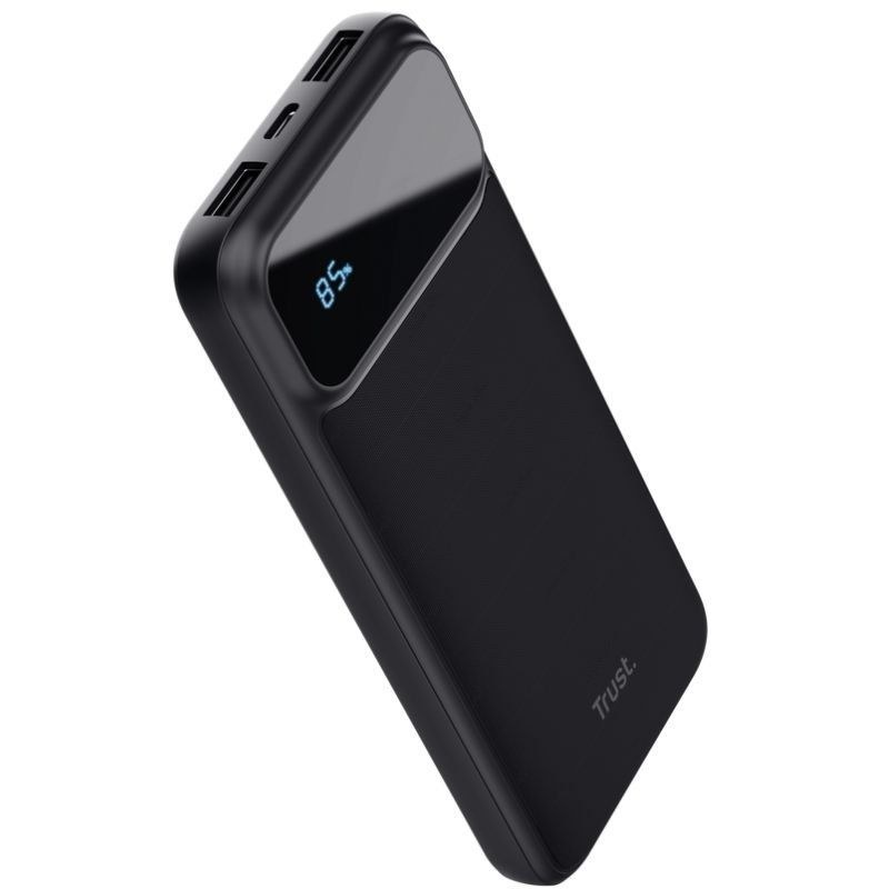 Batería externa Trust Avala 10000mAh USB-C USB-A Negro