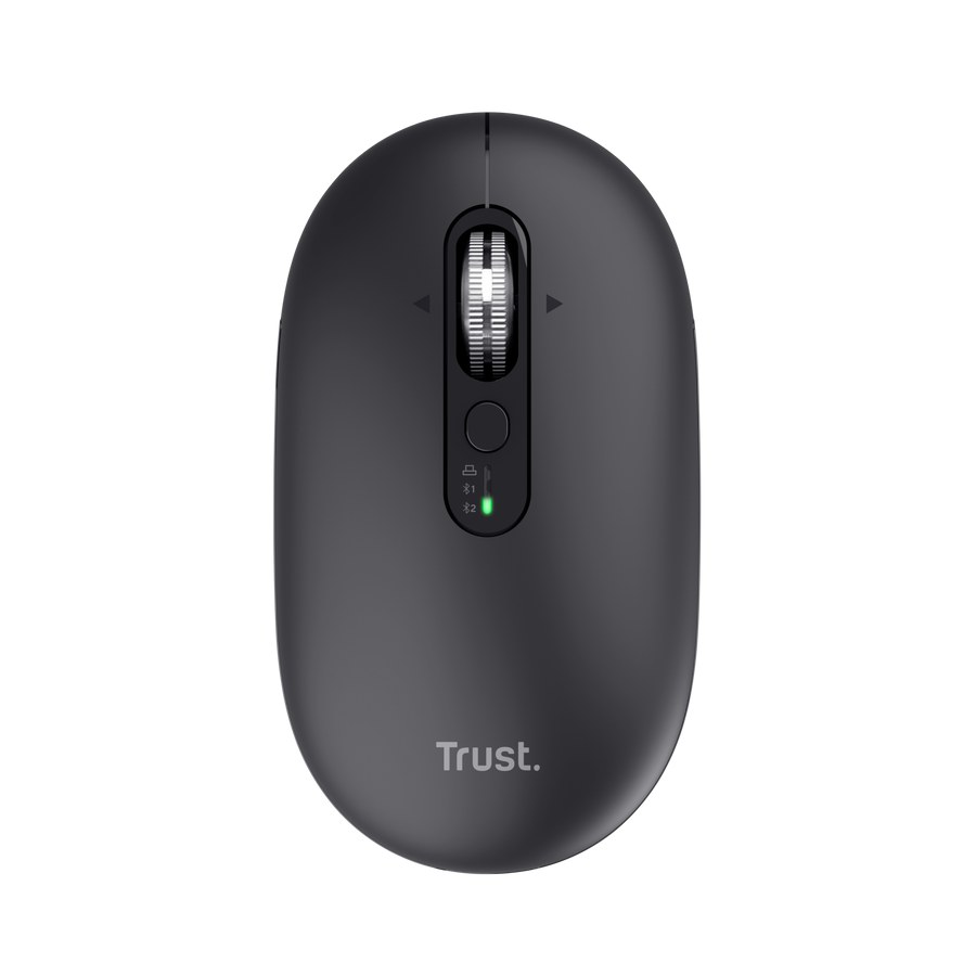 Ratón Trust Seron Slim Multi Inalámbrico Bluetooth Negro