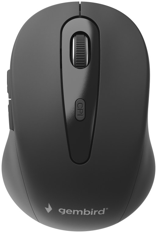 Ratón Gembird MUSWB-6B-01 Bluetooth Negro