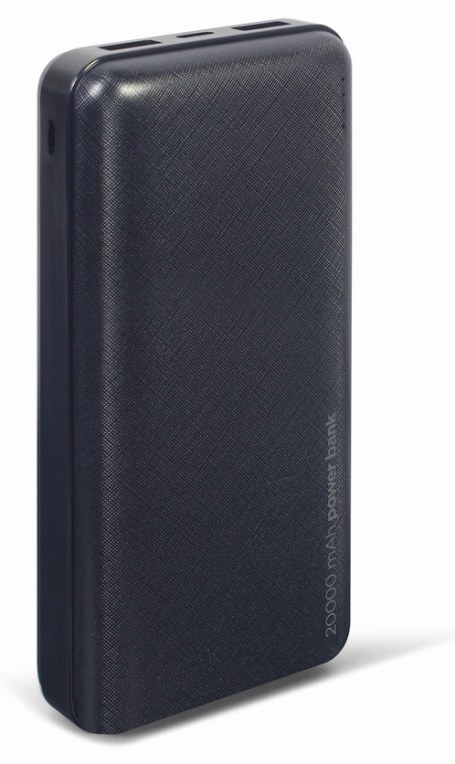 Batería externa Gembird PB20-02 USB-C USB-A Negro 12W