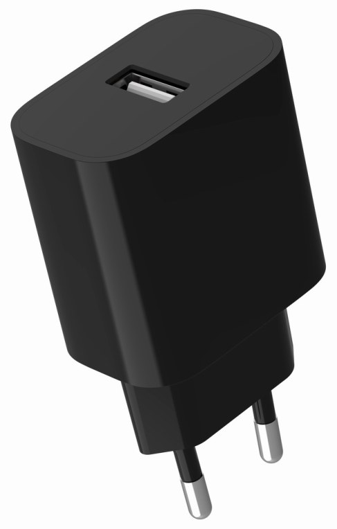Cargador de pared Gembird TA-UC-1A12-01-BK USB-A Negro