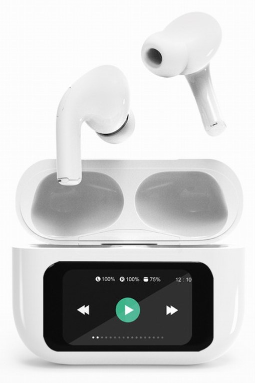 Auriculares Gembird GMB Audio TWS-LCD-ANC-01-W De botón (TWS) Bluetooth Blanco