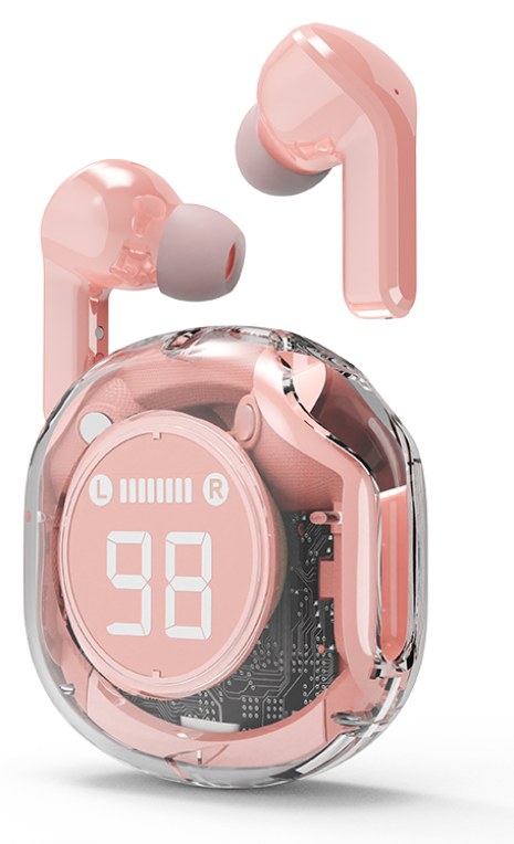 Auriculares Gembird GMB Audio TWST-01-PK De botón (TWS) Bluetooth Rosa