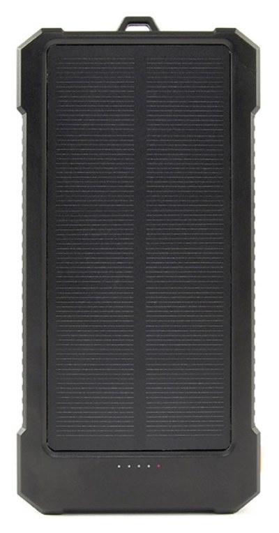 Batería externa Gembird PB10-SOLAR-1 USB-C USB-A Negro 20W