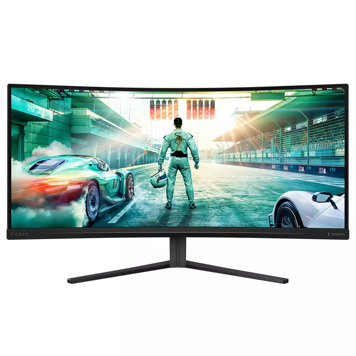 Monitor Philips 34M2C3500L 34" UWQHD 3440x1440 180Hz Curved VA