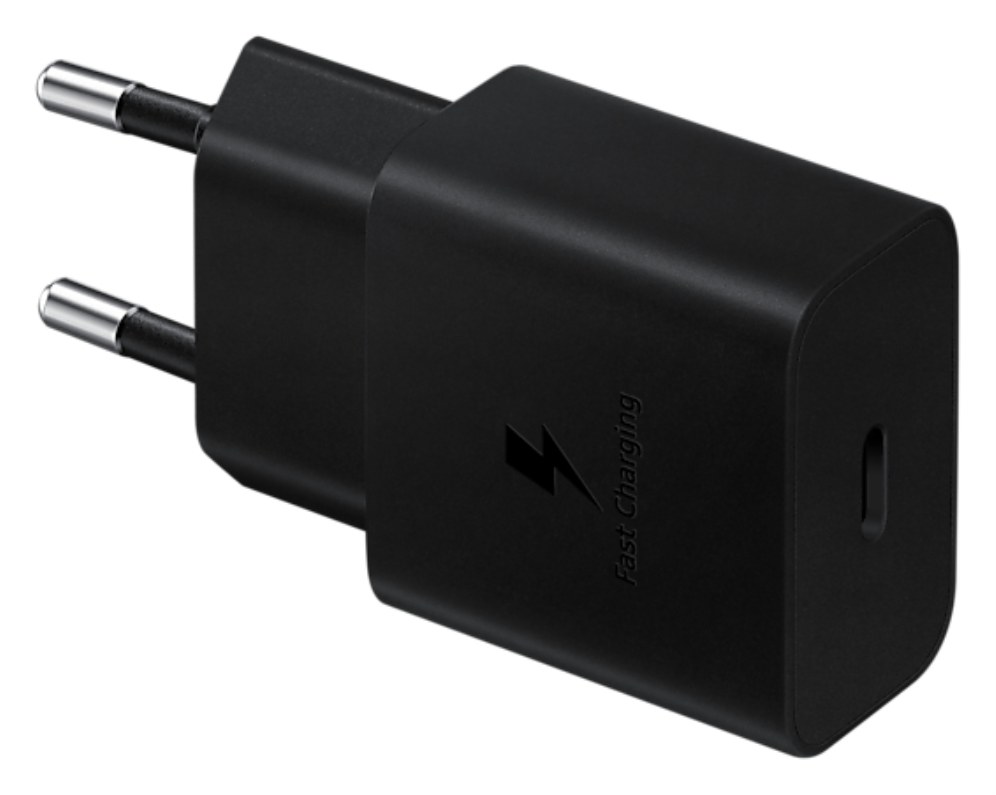 Cargador de pared Samsung EP-T1510NBEGEU USB-C Negro 15W
