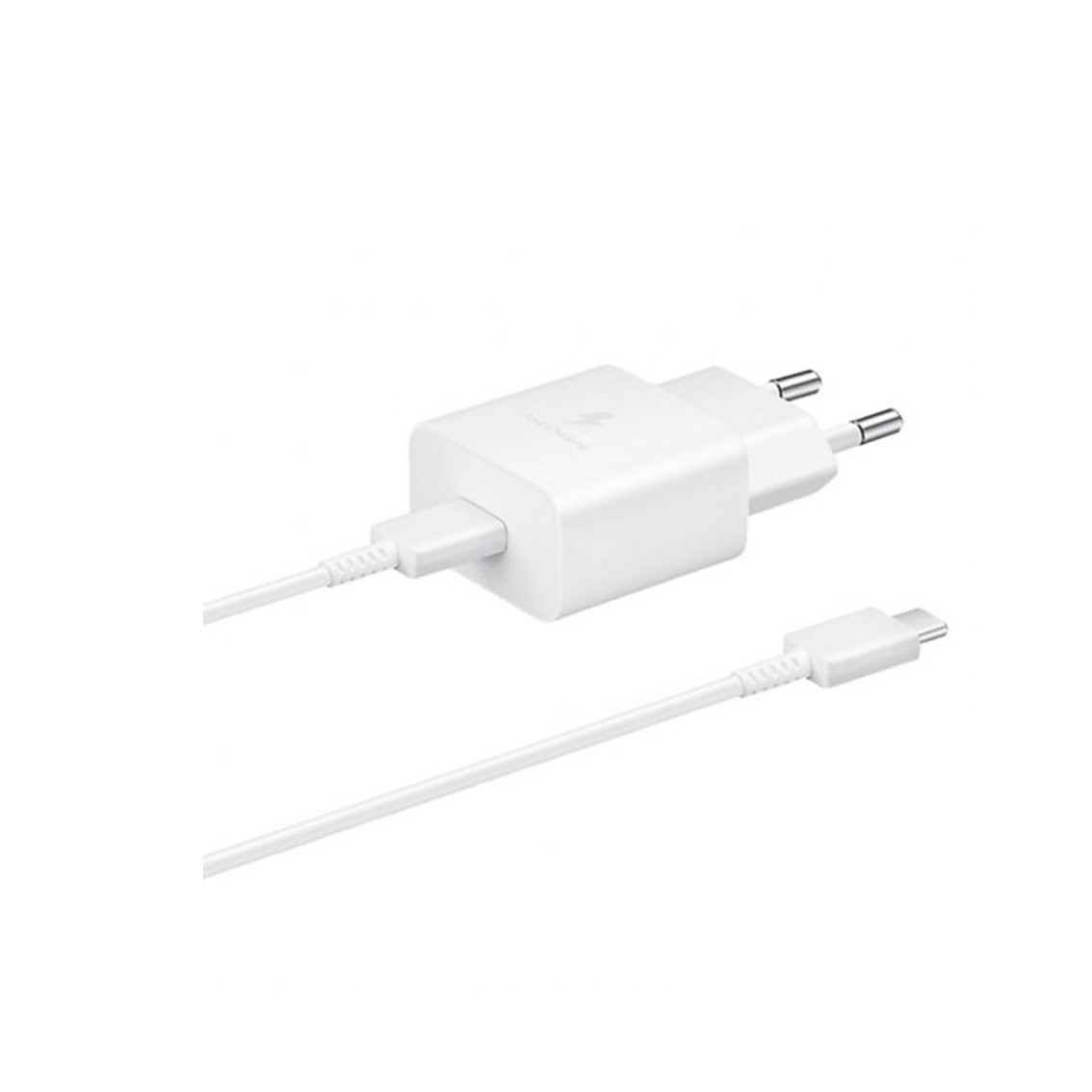 Cargador de pared Samsung EP-T1510XWEGEU USB-C Blanco (Cable USB-C)