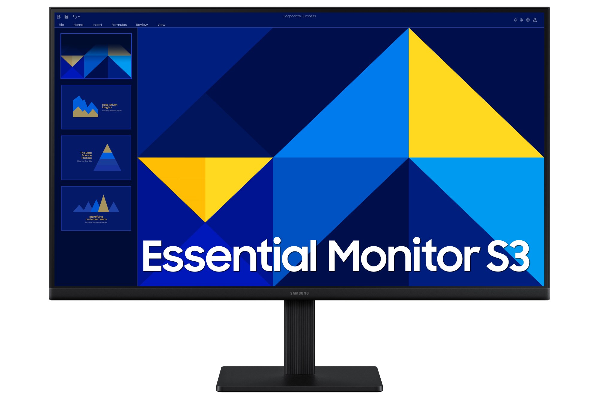 Monitor Samsung S30GD 24" Full HD 1920x1080 100Hz IPS Negro