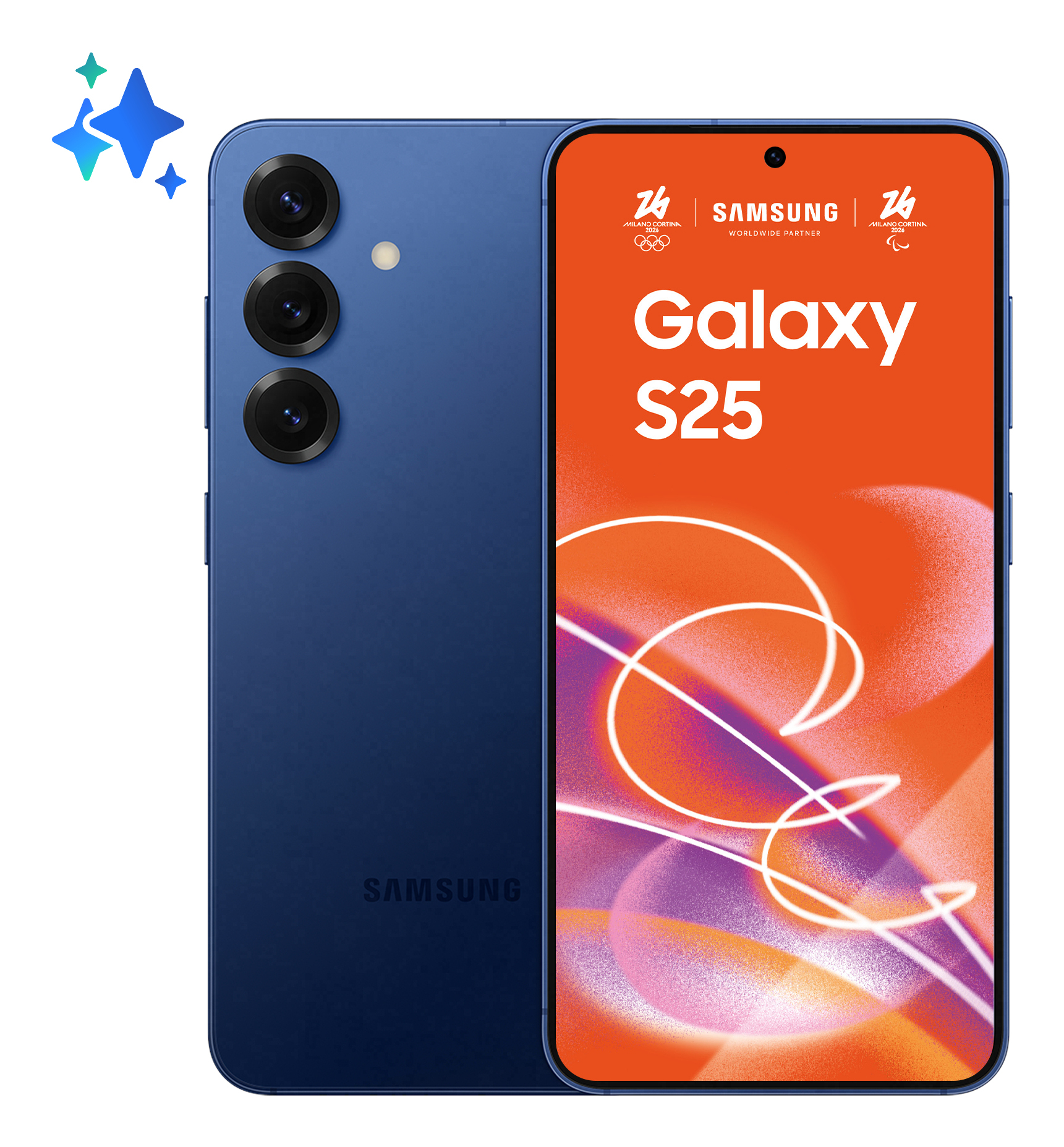 Móvil Samsung Galaxy S25 5G 256GB 12GB 6.2" Snapdragon 8 Elite Azul Marino