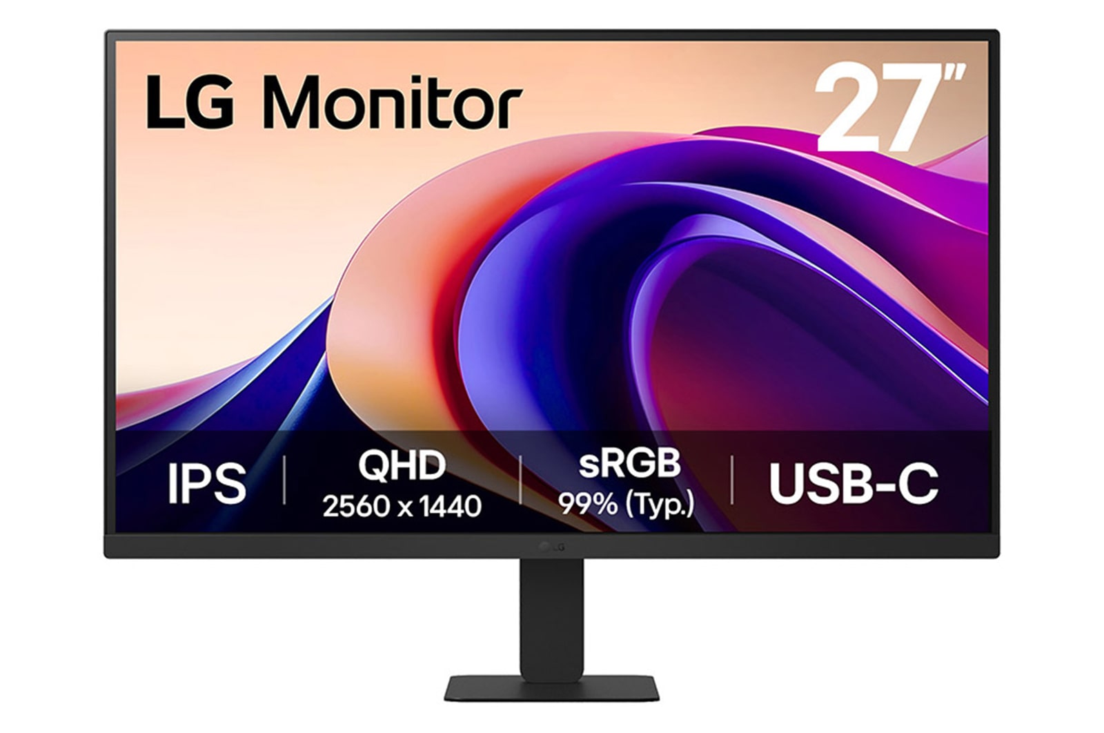 Monitor LG 27U631A-B 27" IPS QHD 2560x1440 100Hz HDMI USB-C 15W