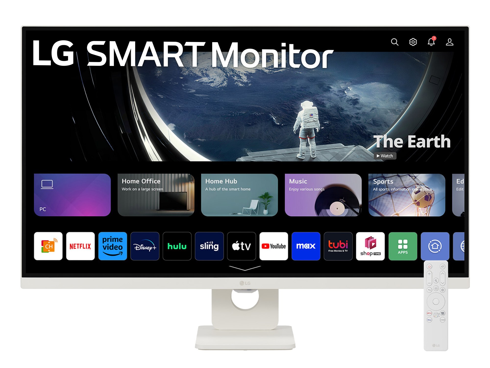 Monitor LG 32U721SA-W 31.5" 4K UHD 3840x2160 60Hz VA Blanco