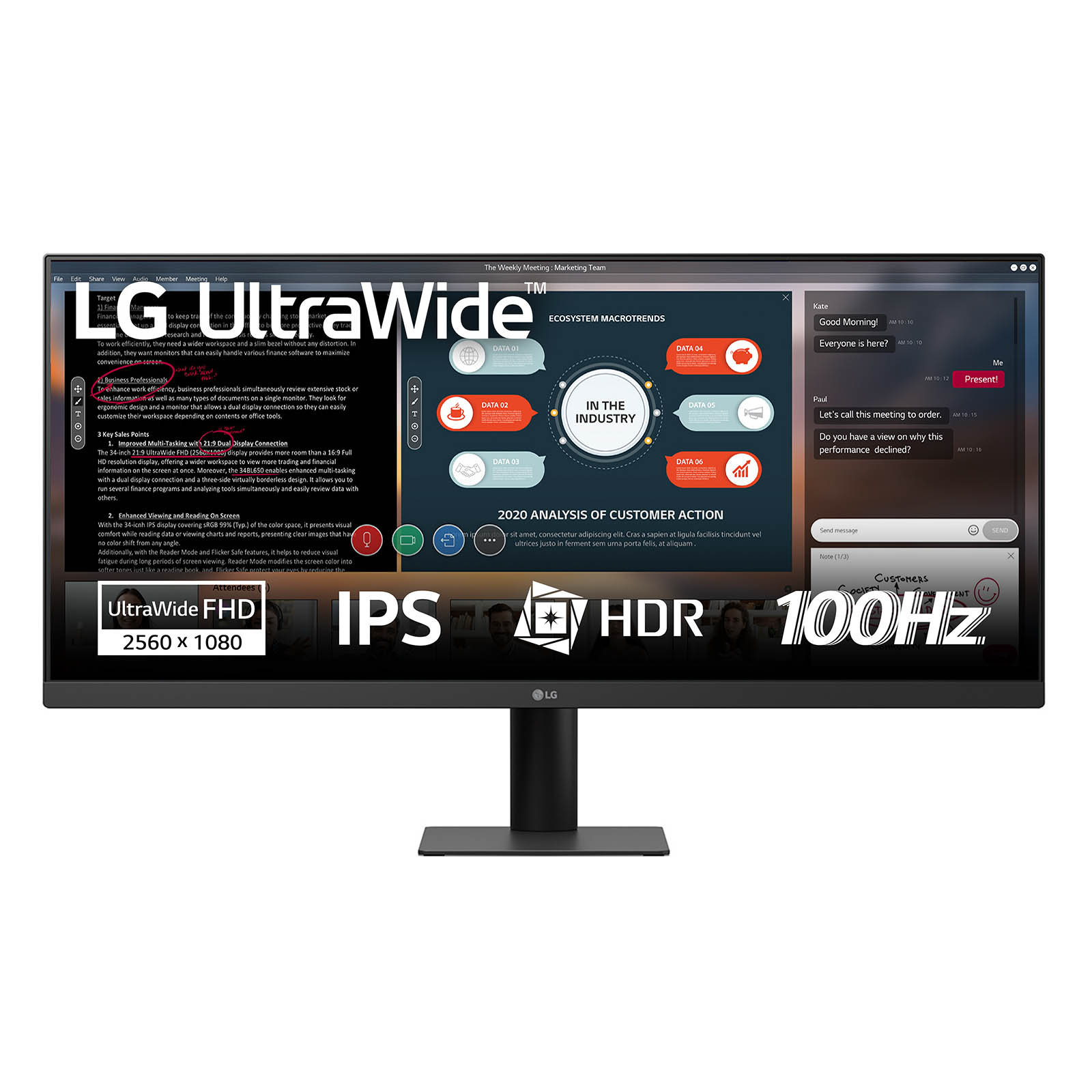 Monitor LG 29U511A-B 29" IPS WQHD 2560x1080 100Hz