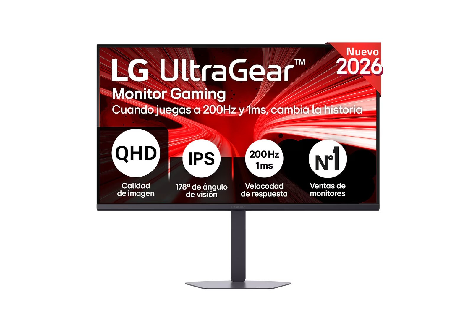 Monitor gaming LG Ultragear 32G620B 31.5" QHD 2560x1440 200Hz 1ms IPS
