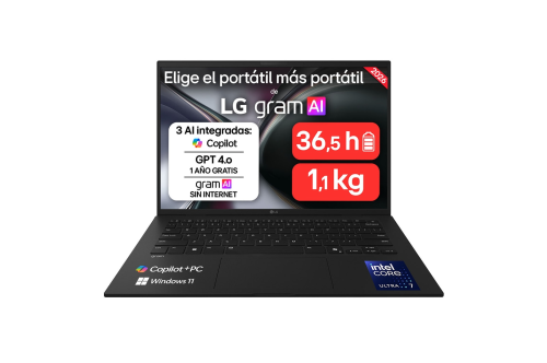 Portátil LG Gram 14Z90U 14" Intel Core Ultra 7 32GB 512GB SSD