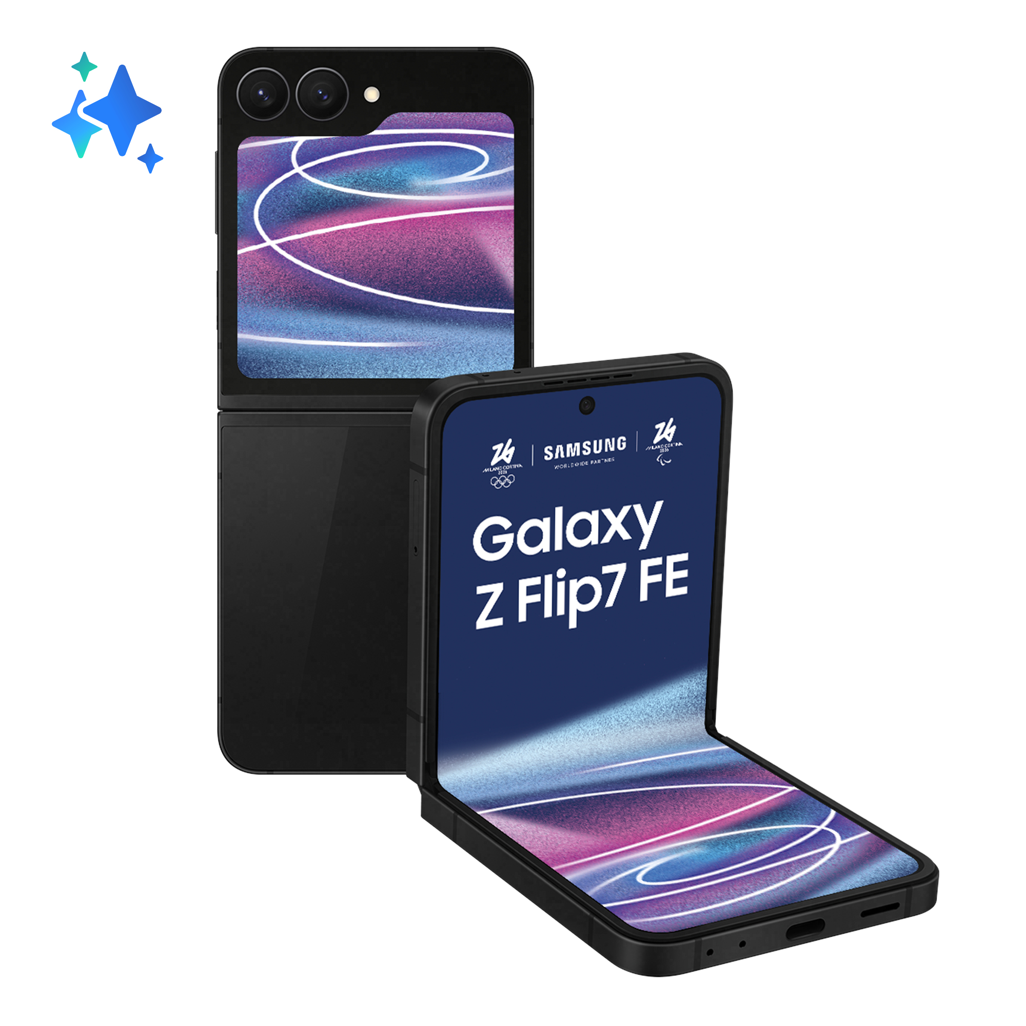 Móvil Samsung Galaxy Z Flip 7 FE 5G 128GB 8GB Negro