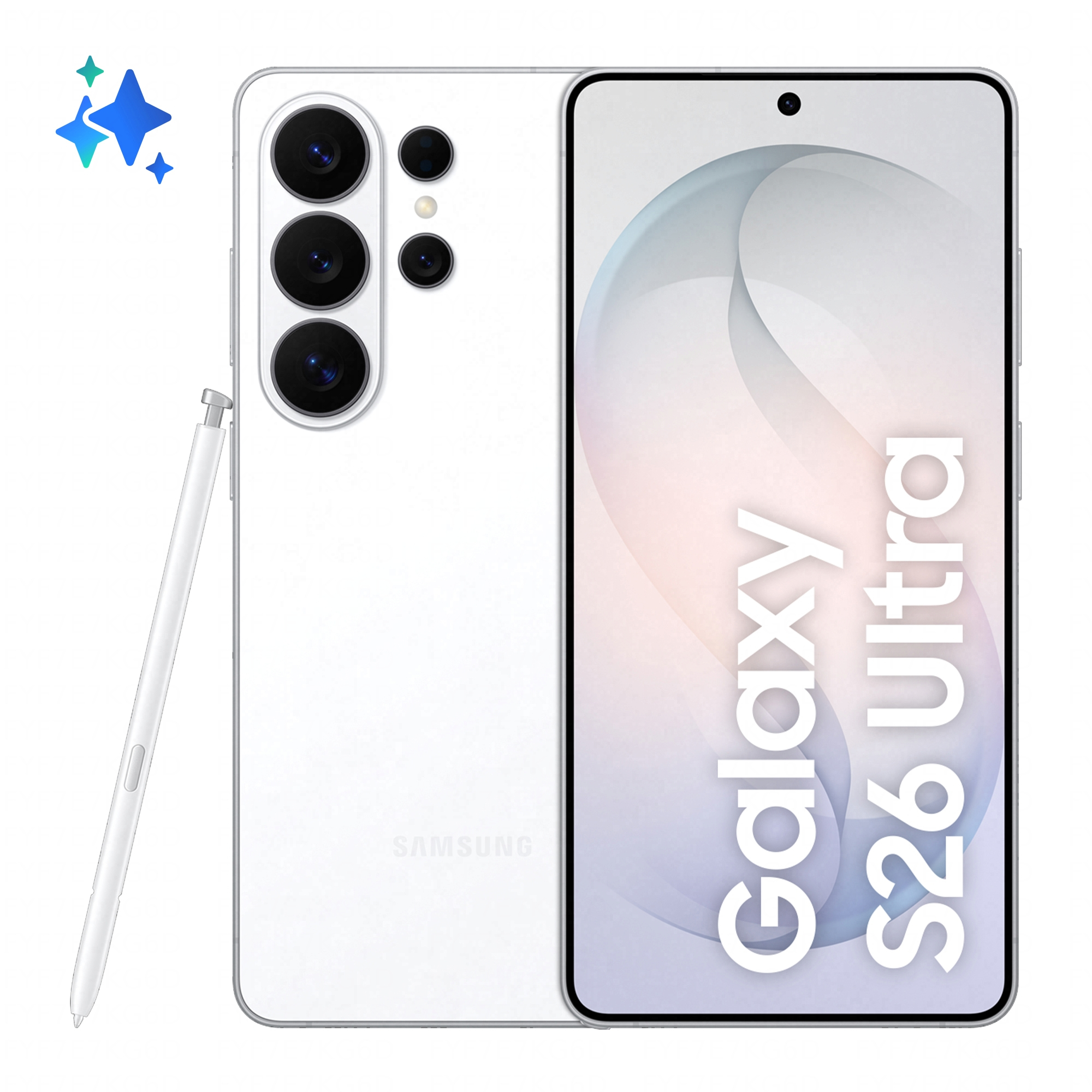 Móvil Samsung Galaxy S26 Ultra 6.9" Snapdragon 8 Elite Gen 5 12GB 256GB Blanco