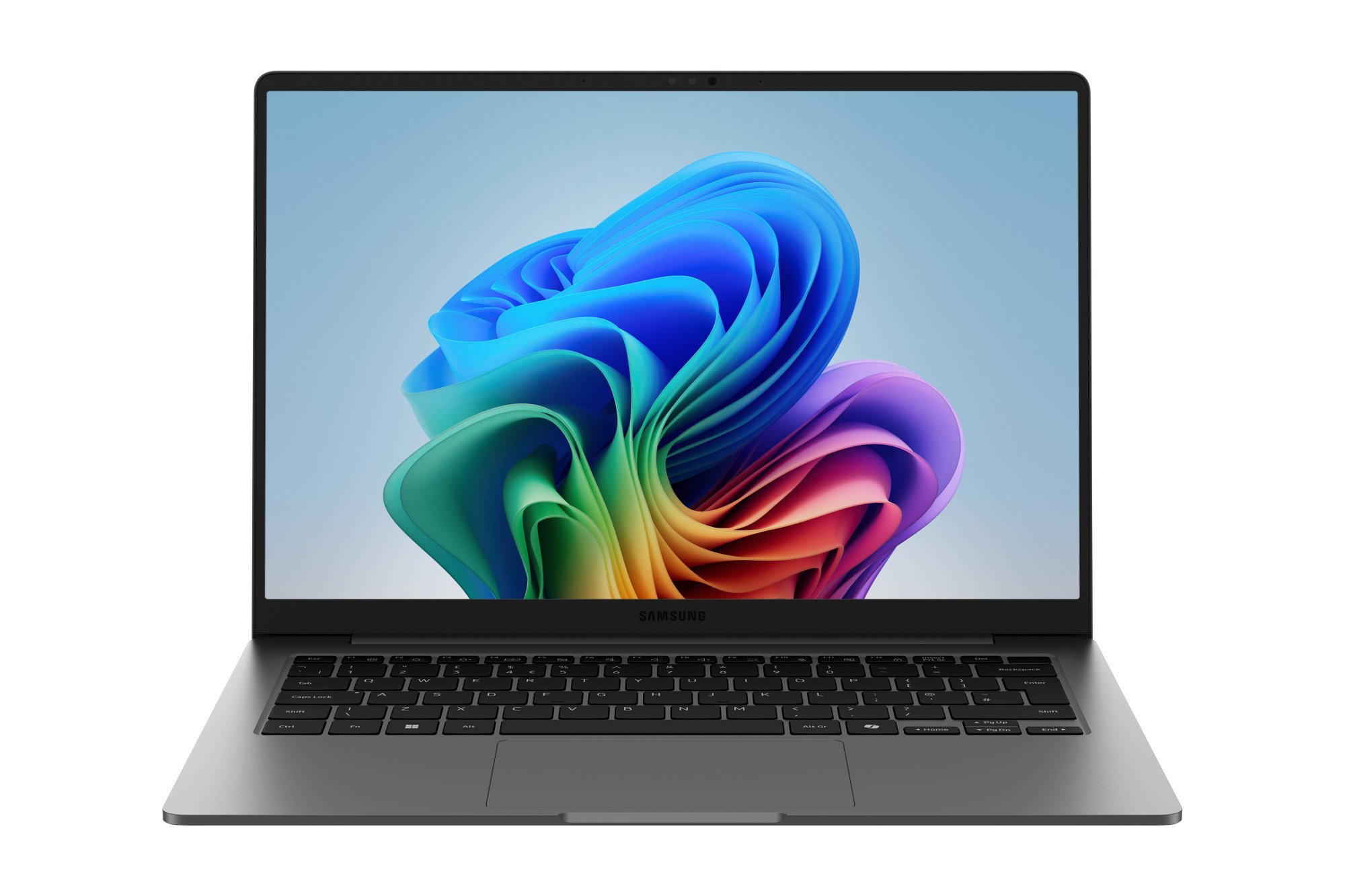 Portátil Samsung Galaxy Book6 14" Intel Core Ultra 7 355 16GB 512GB SSD Windows 11 Pro Gris Teclado italiano