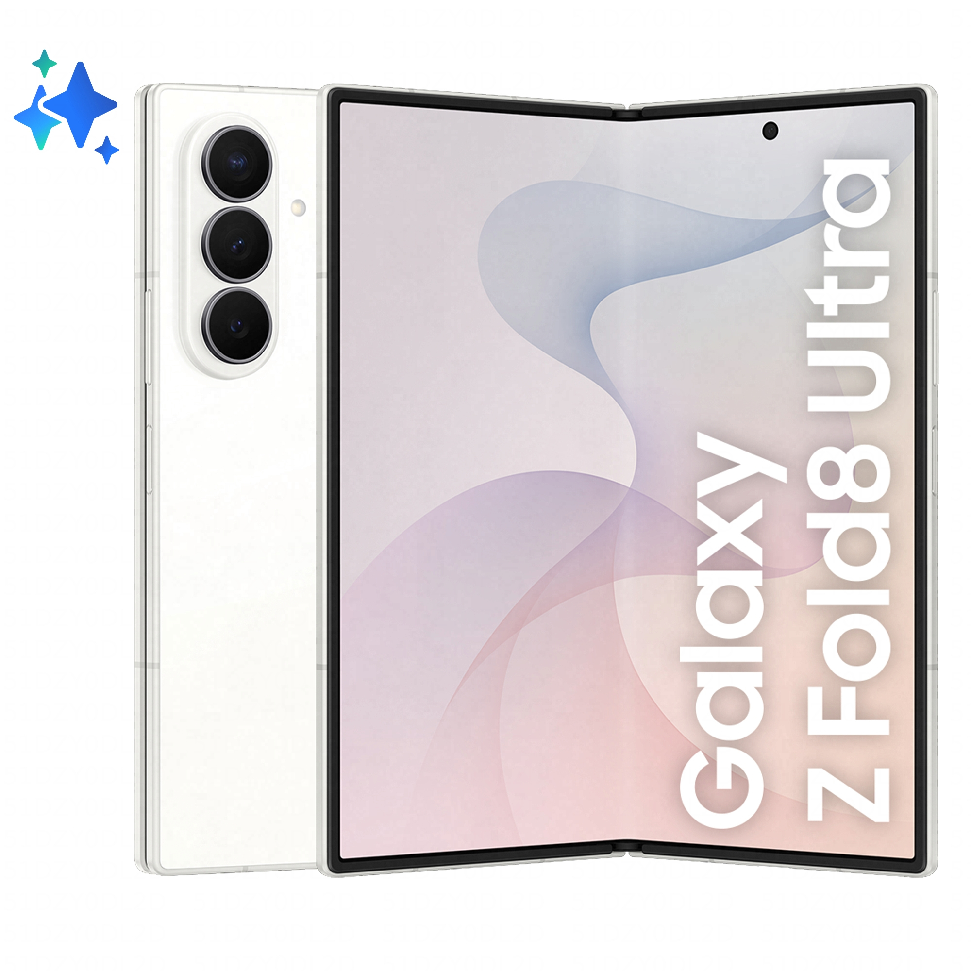 Móvil Samsung Galaxy Z Fold8 Ultra 8" Snapdragon 8 Elite Gen 5 12GB 512GB Crema