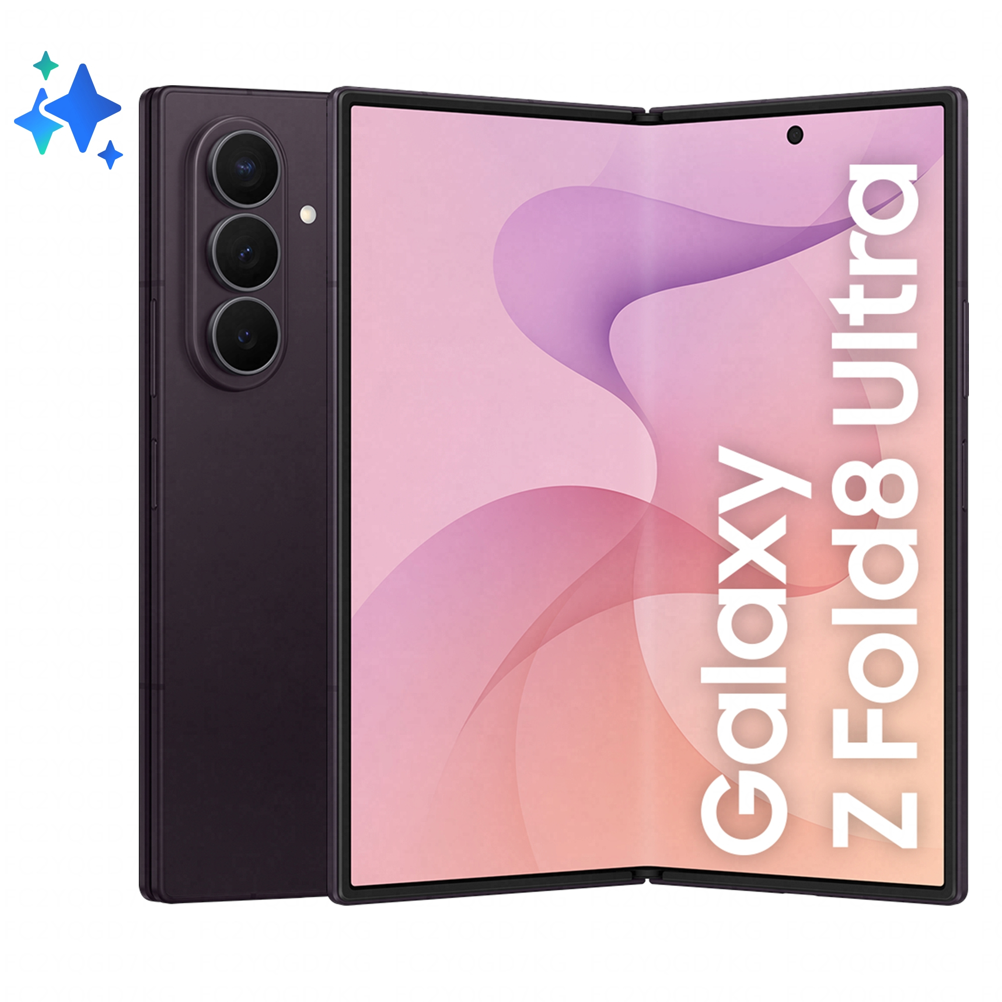 Móvil Samsung Galaxy Z Fold8 Ultra 8" Snapdragon 8 Elite Gen 5 12GB 256GB Violet Shadow
