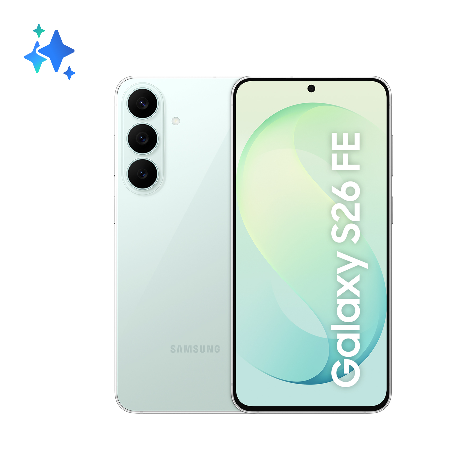 Móvil Samsung Galaxy S26 FE 6.7" Exynos 2500 8GB 128GB Pistacho
