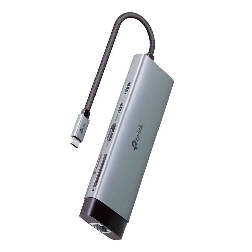 Hub USB-C TP-Link UH9120C 9 en 1 HDMI RJ45 SD Power Delivery 100W