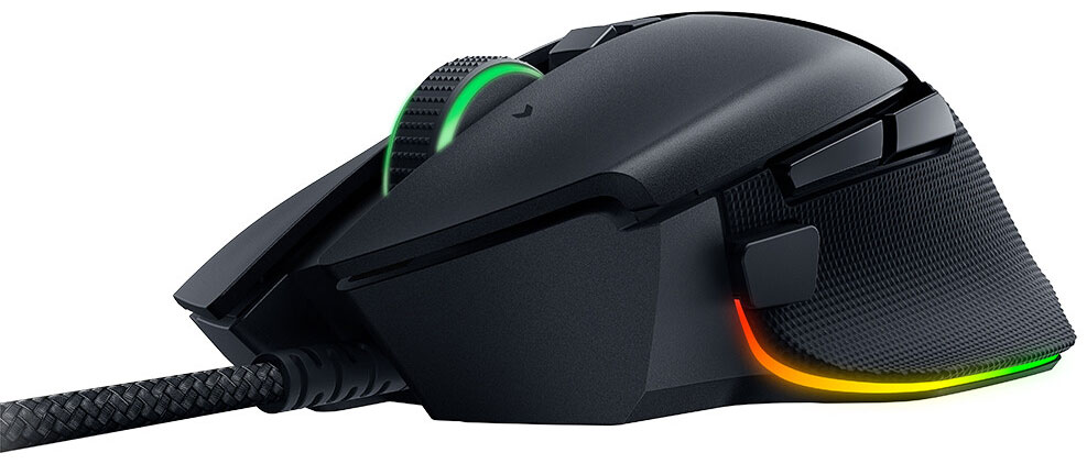 Ratón Razer Basilisk V3 Con cable Negro