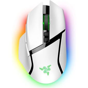 Ratón Razer Basilisk V3 Pro Con cable Inalámbrico Bluetooth Blanco