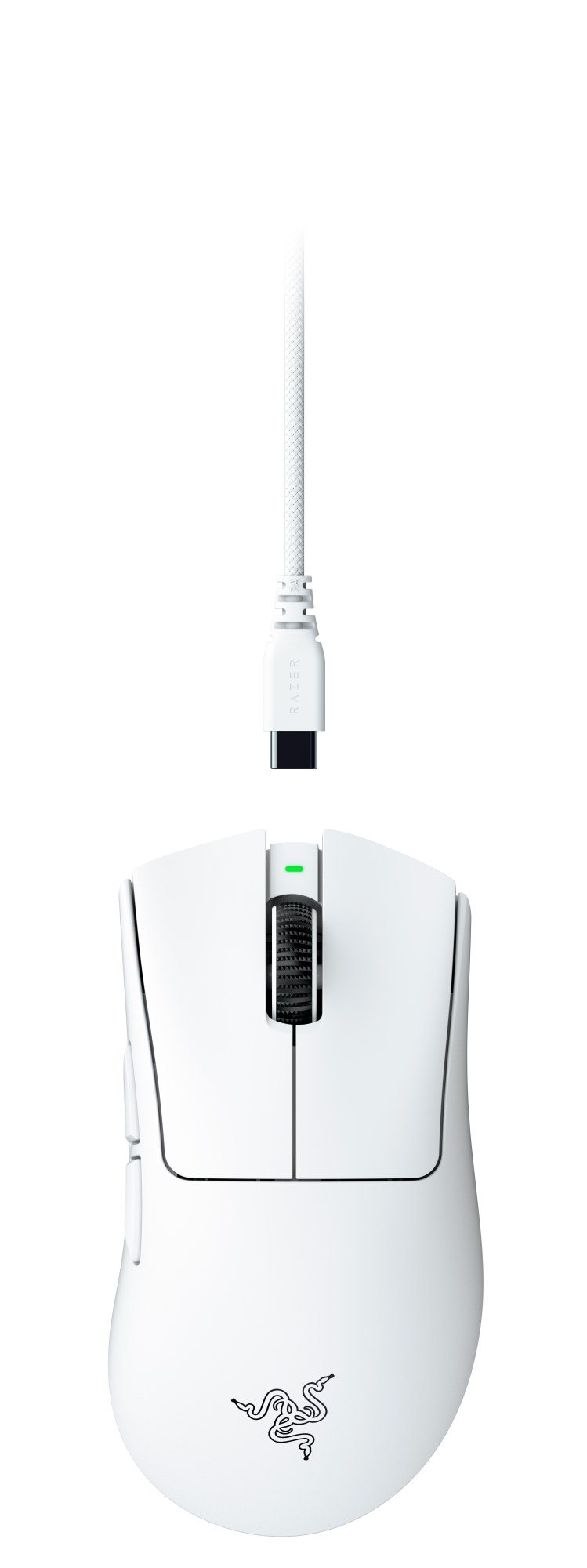 Ratón Razer DeathAdder V4 Pro Con cable Inalámbrico Blanco
