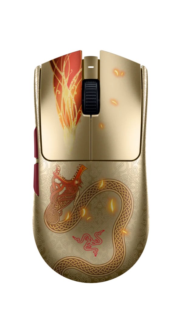 Ratón Razer Viper V3 Pro Inalámbrico Dorado