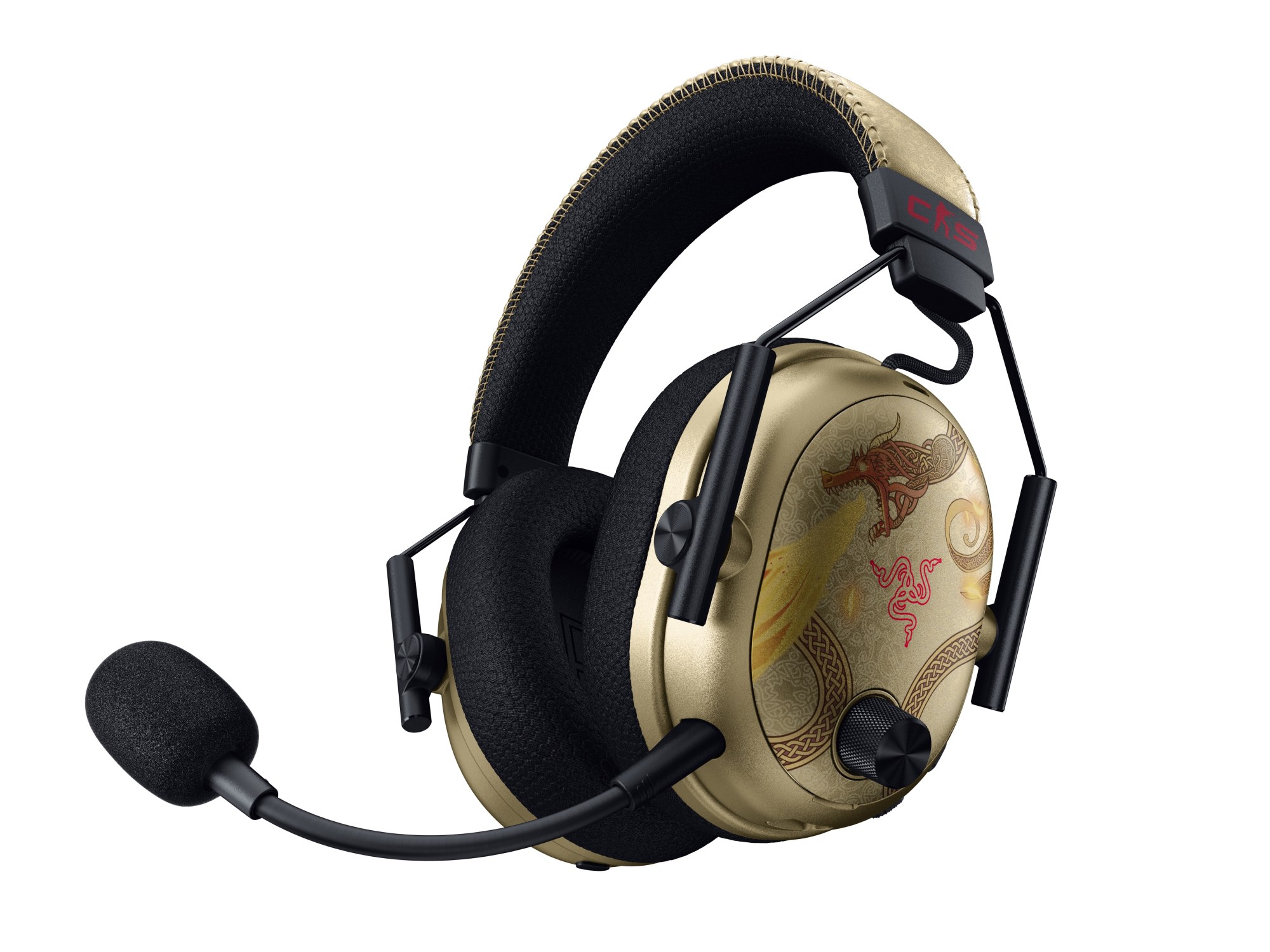 Auriculares Razer BlackShark V3 Pro Counter-Strike 2 Edition Diadema Bluetooth USB-A Negro
