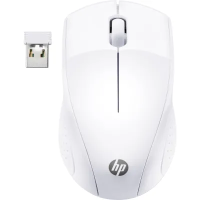 Ratón HP 220 Inalámbrico Blanco