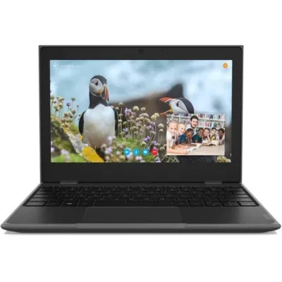 Portátil Lenovo 100e 11.6" Intel Celeron N4020 4GB 128GB SSD Negro