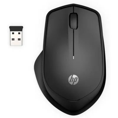 Ratón HP silencioso 280 Inalámbrico Negro