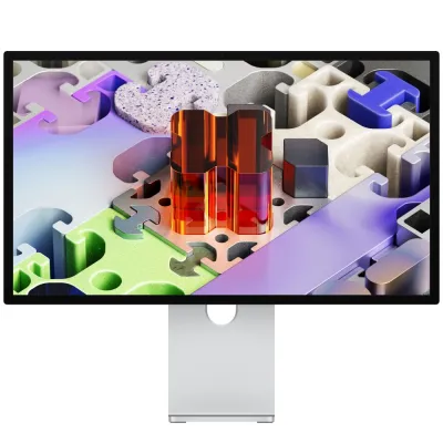 Monitor Apple Studio Display 27" 5K 5120 x 2880 Mini LED 120Hz Cristal estándar Ajustable Plata