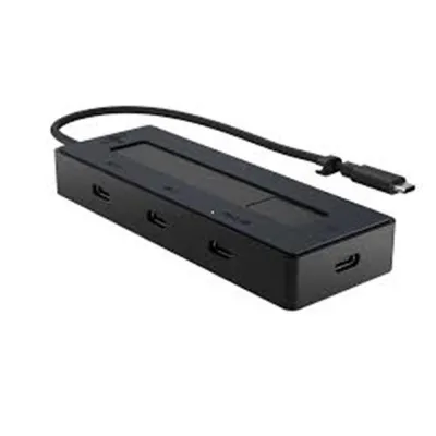 Hub USB-C HP Concentrador multipuerto 4K Negro