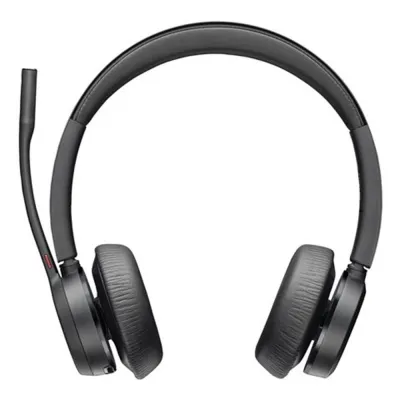Auriculares Poly Voyager 4320 UC Diadema Bluetooth USB-A Negro