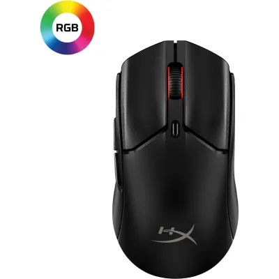 Ratón HyperX Pulsefire Haste 2 Mini Inalámbrico Negro