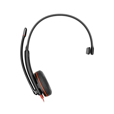Auriculares Poly Blackwire 3210 Intraurales con cable USB-C Negro
